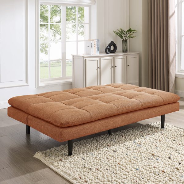 Warwick Sofa Bed, Burnt Orange Linen Warwick Sofa Bed, Burnt Orange Linen
