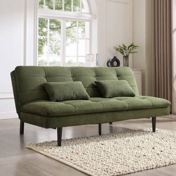 Warwick Sofa Bed, Sage Green Linen Warwick Sofa Bed, Sage Green Linen