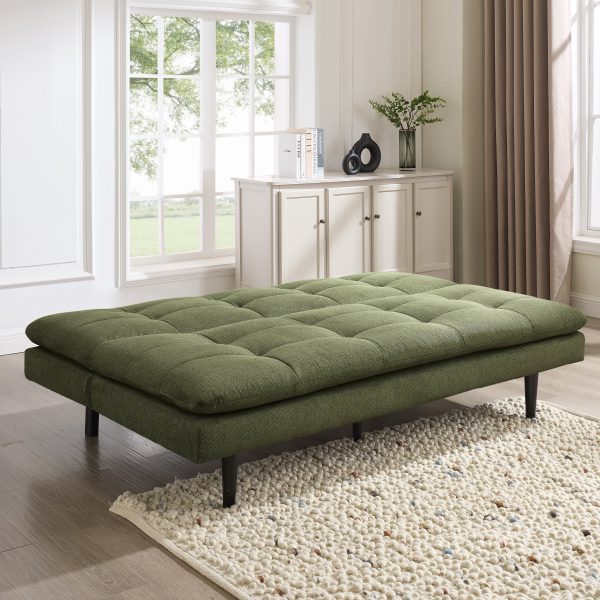 Warwick Sofa Bed, Sage Green Linen Warwick Sofa Bed, Sage Green Linen