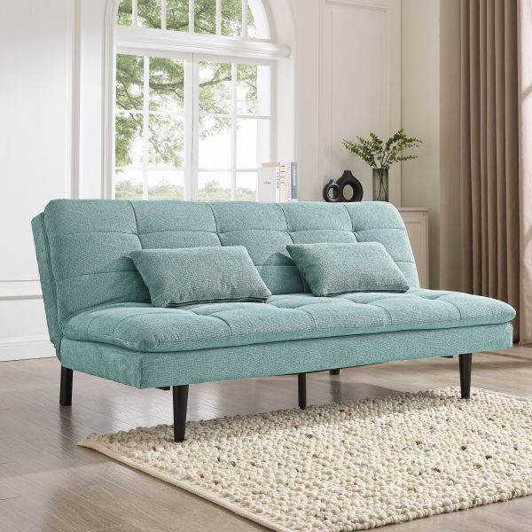 Warwick Sofa Bed, Teal Linen Warwick Sofa Bed, Teal Linen